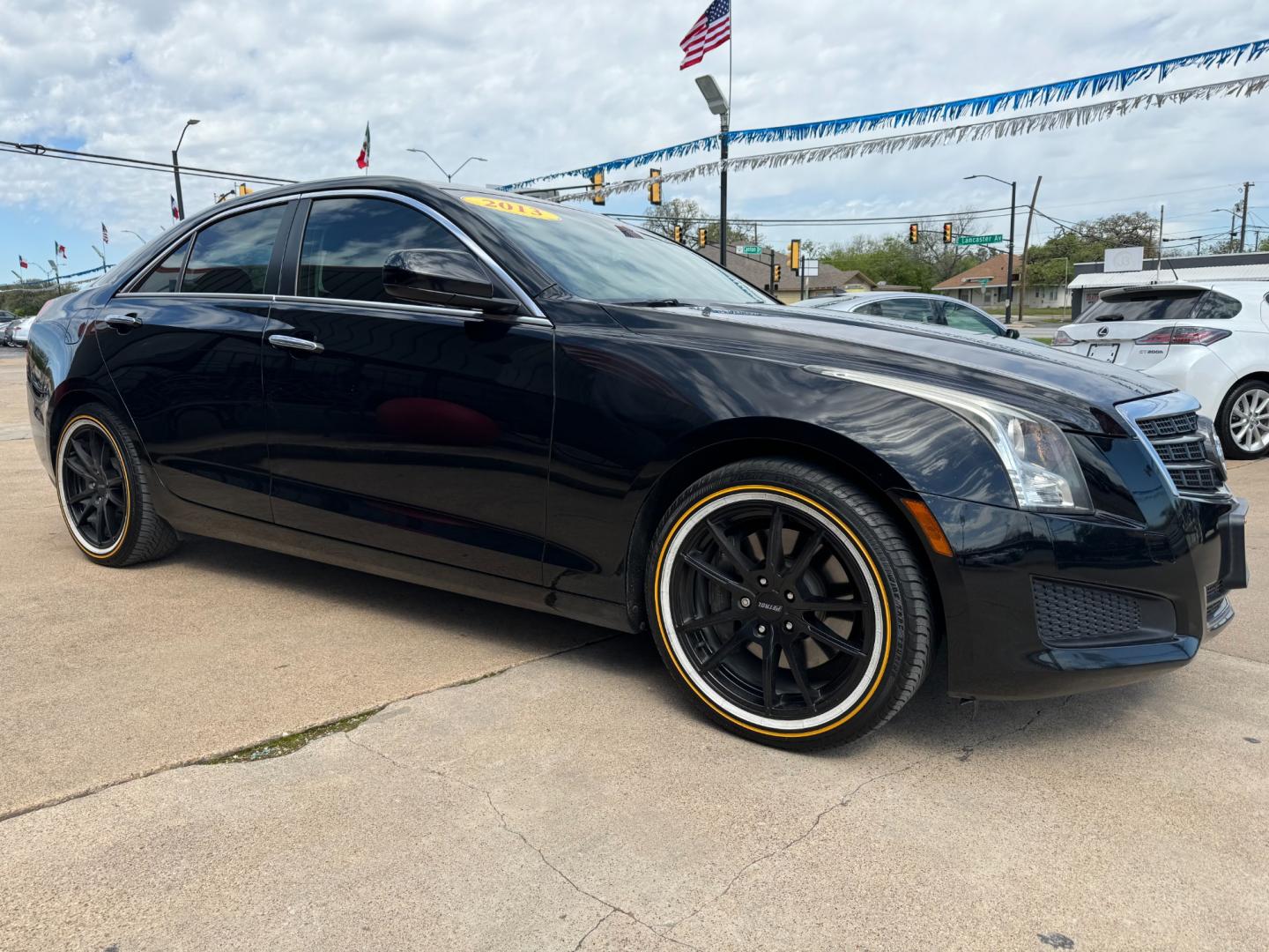 2013 BLACK CADILLAC ATS BASE (1G6AA5RX3D0) , located at 5900 E. Lancaster Ave., Fort Worth, TX, 76112, (817) 457-5456, 0.000000, 0.000000 - Photo#2